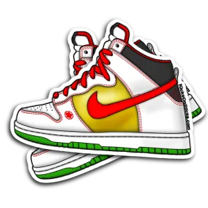 SB Dunk High "Money Cat" Sneaker Sticker