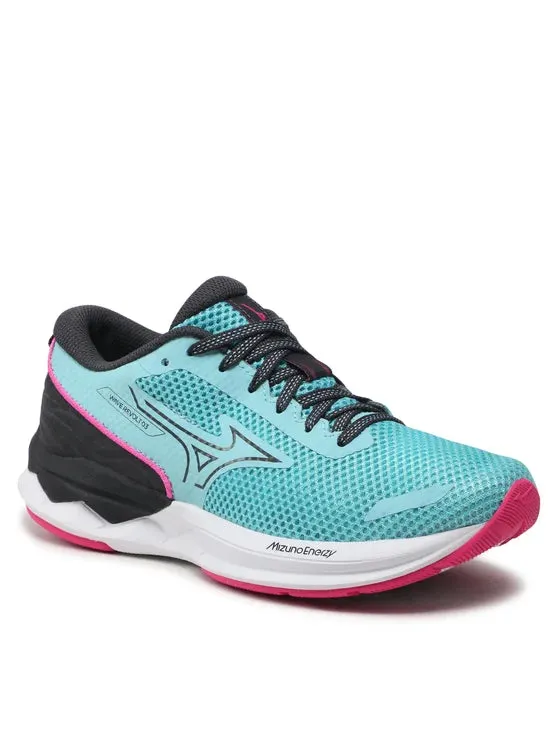 SCARPE DA CORSA MIZUNO RUNNING DONNA - Scarpe Wave Revolt 3 Turchese