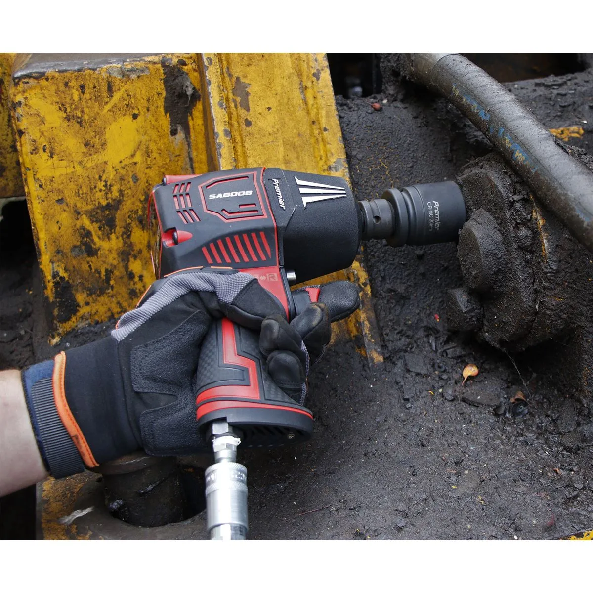 Sealey Premier Composite Air Impact Wrench 1/2"Sq Drive - Twin Hammer