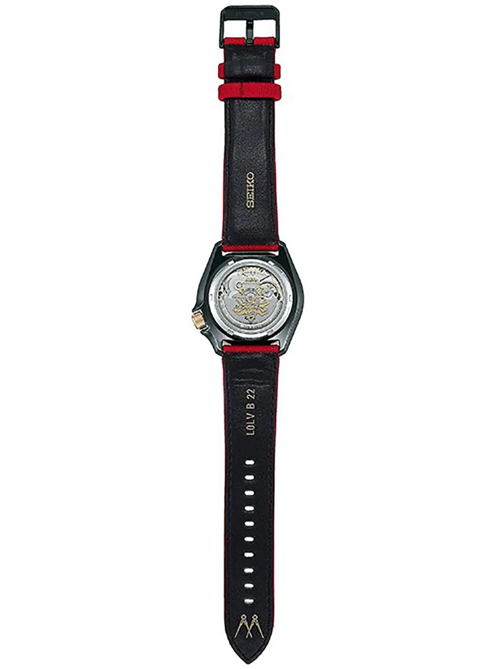 SEIKO 5 SPORTS STREET FIGHTER V LIMITED EDITION KEN MODEL SBSA080 MADE IN JAPAN JDM