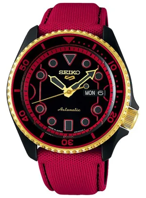SEIKO 5 SPORTS STREET FIGHTER V LIMITED EDITION KEN MODEL SBSA080 MADE IN JAPAN JDM
