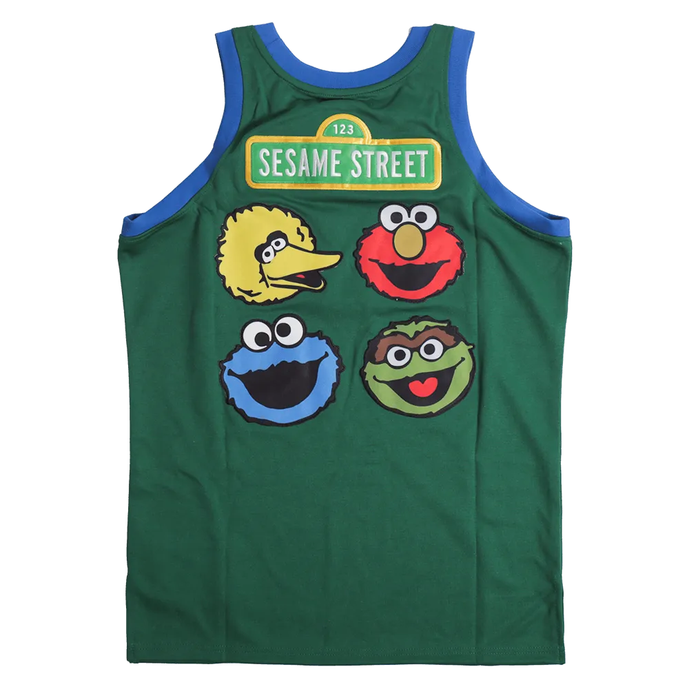 SESAME STREET BASKETBALL JERSEY GREEN