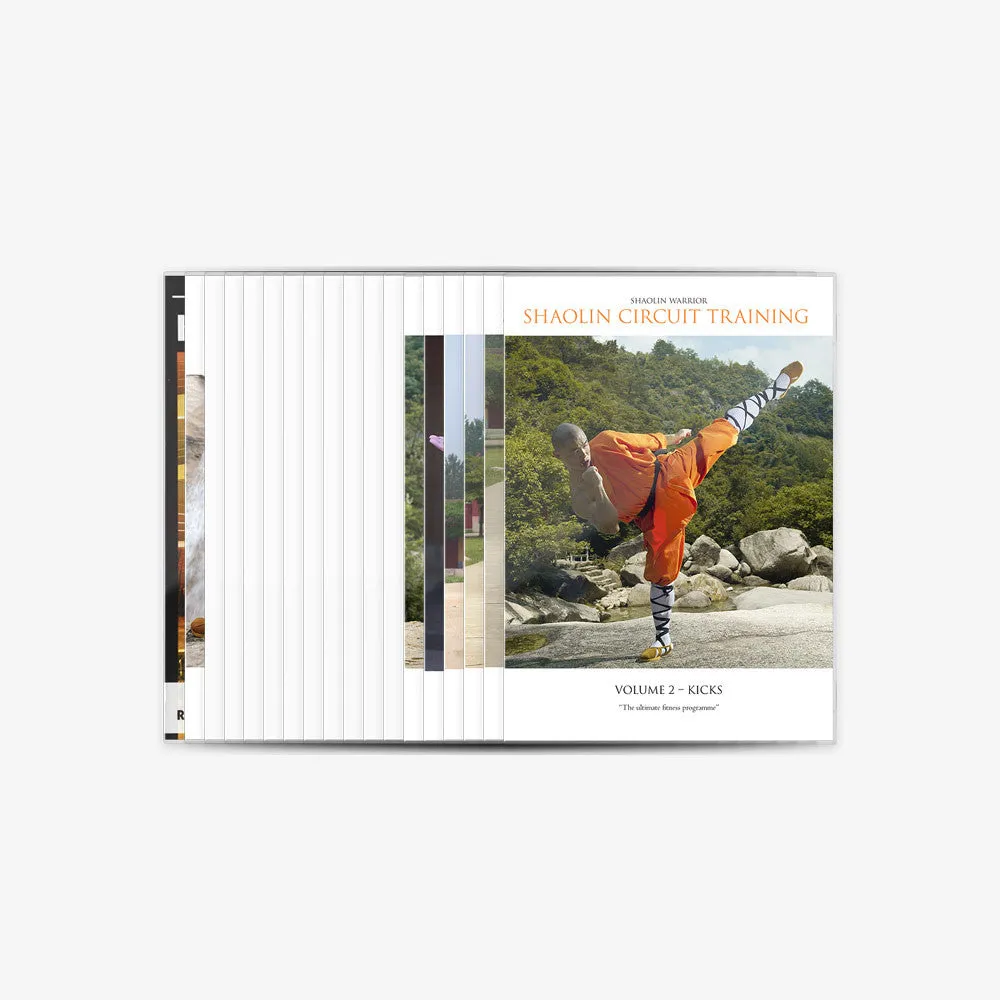 Shaolin Kung Fu and Qigong – 14  x DVD Bundle