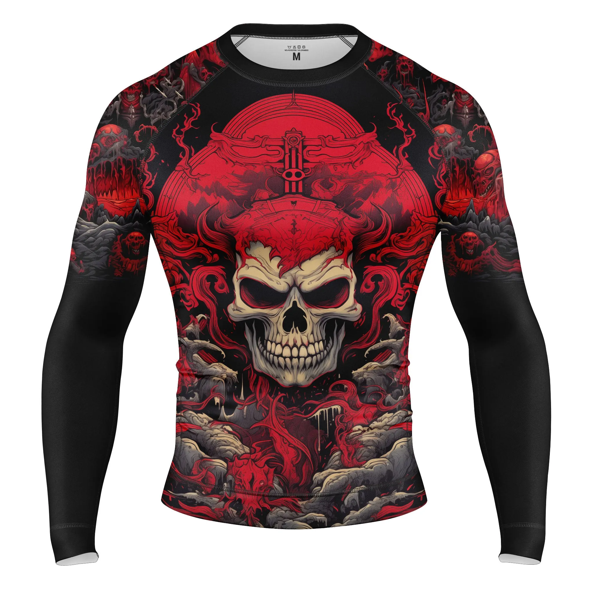 SHINIGAMI SKULL RASH GUARD