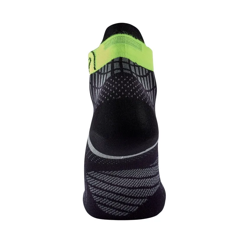 Sidas Run Feel Black & Yellow Running Socks