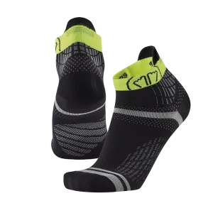 Sidas Run Feel Black & Yellow Running Socks