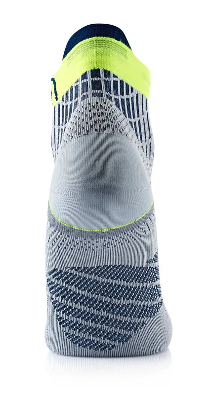 Sidas Run Feel Grey & Yellow Running Socks