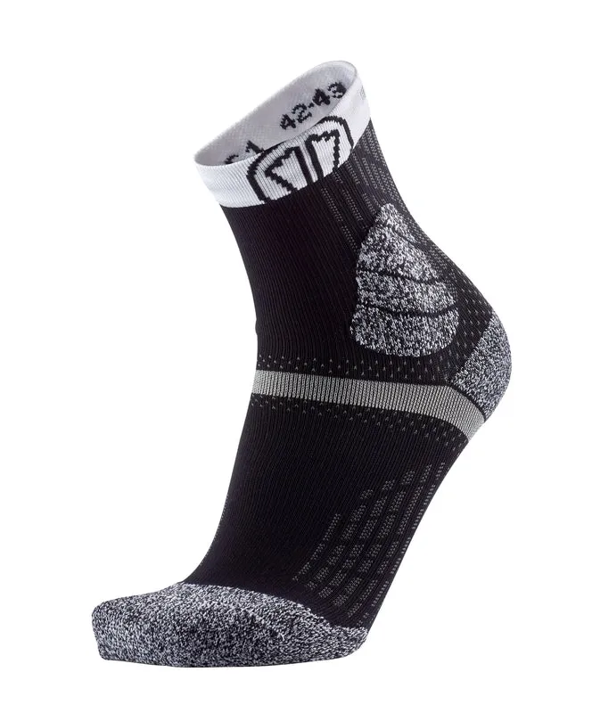 Sidas Trail Protect Black & White Trail Running Socks