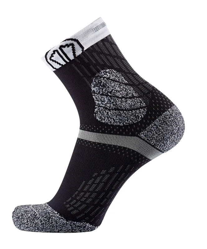 Sidas Trail Protect Black & White Trail Running Socks