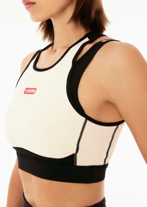 Silverstone Sports Bra - Pearled Ivory