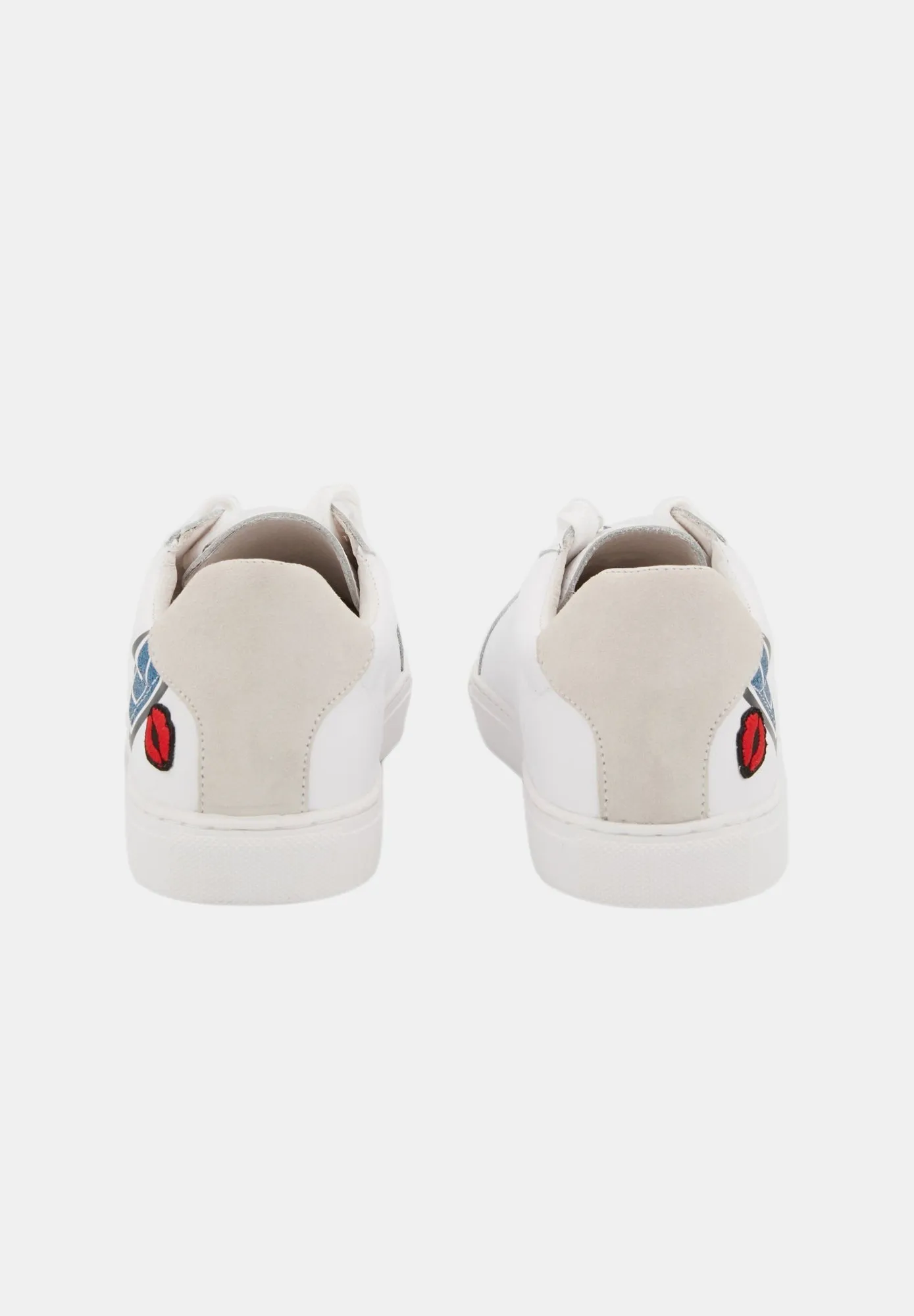Simone Retro Amour-Blanc/Bleu