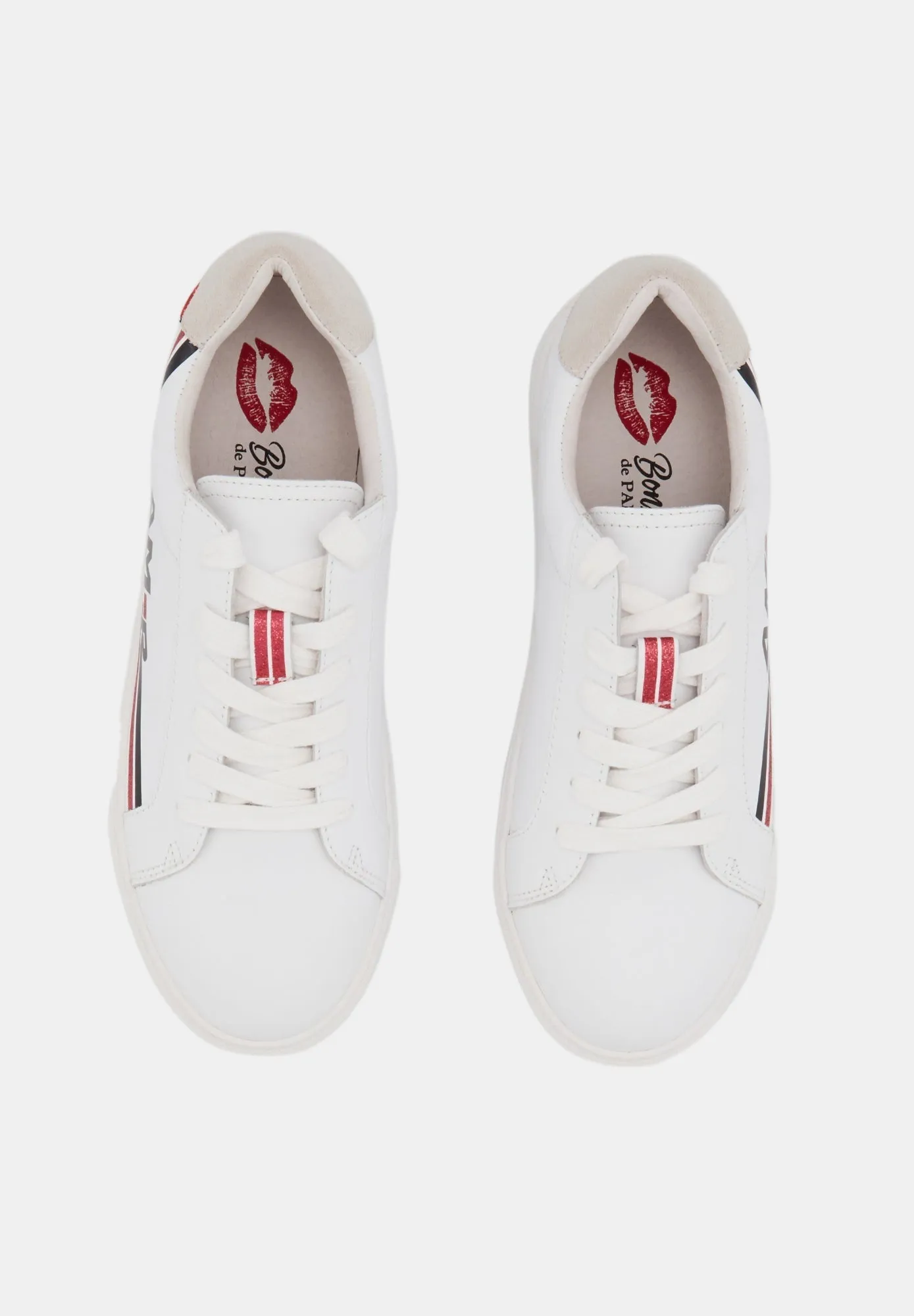 Simone Retro Amour-Blanc/Rose