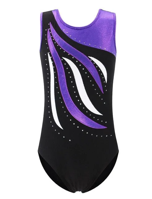 Sleeveless Gymnastics Leotard