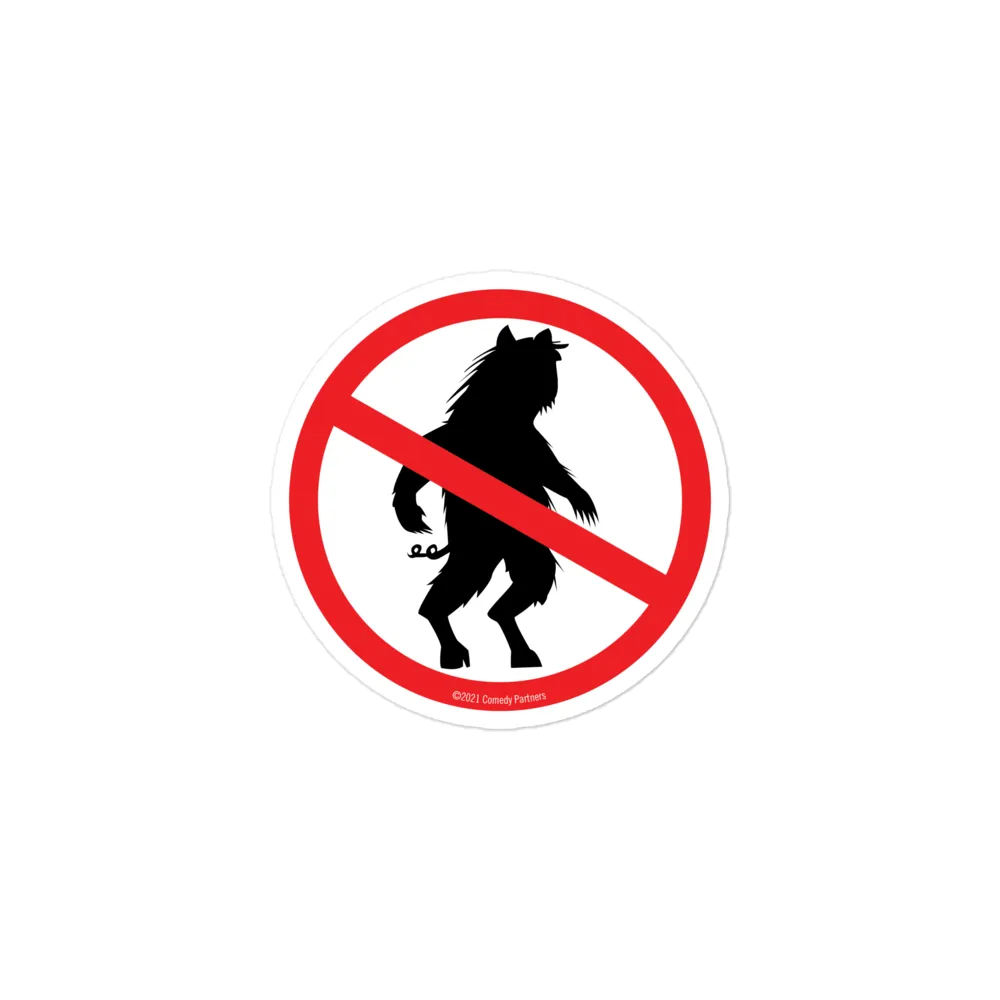 South Park ManBearPig Die Cut Sticker