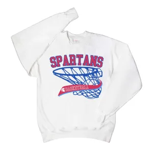 Spartan Swish Adult Crewneck Sweatshirt