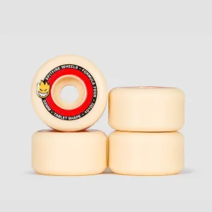 Spitfire Formula Four Tablets 101DU Skateboard Wheels Natural/Red 52mm
