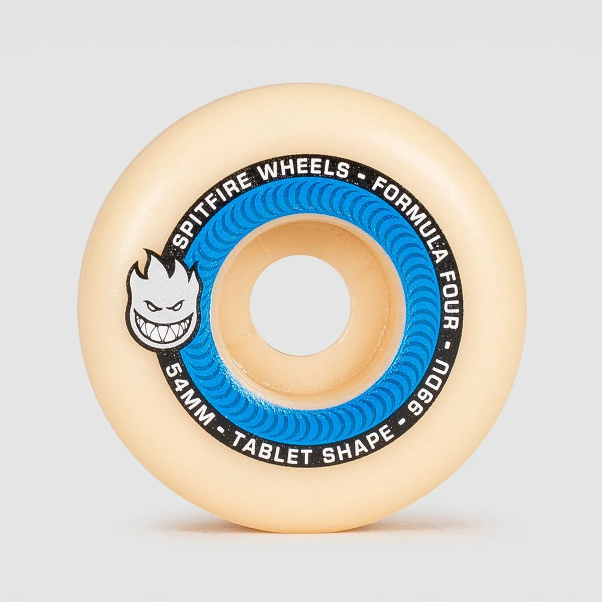 Spitfire Formula Four Tablets 99DU Skateboard Wheels Natural/Blue 54mm