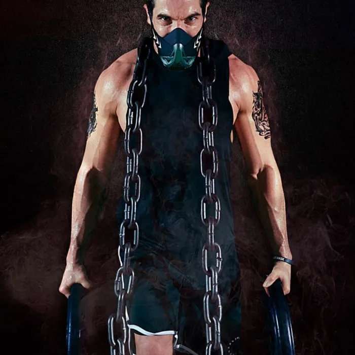 Sport Fitness Mask for Heart Lung Oxygen Control Altitude Training, Unisex