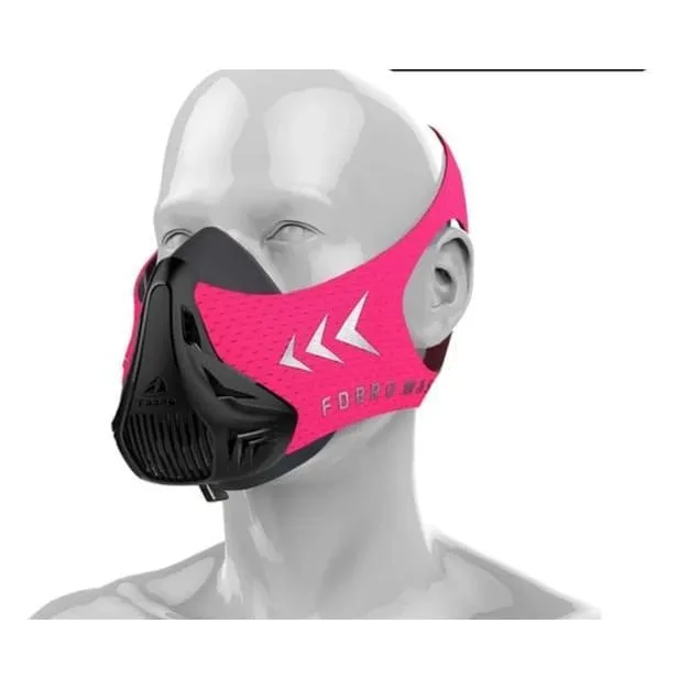 Sport Fitness Mask for Heart Lung Oxygen Control Altitude Training, Unisex
