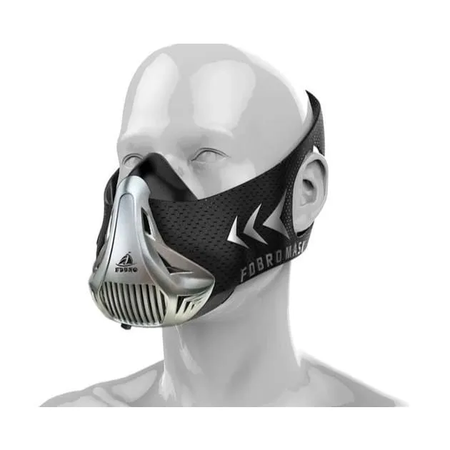 Sport Fitness Mask for Heart Lung Oxygen Control Altitude Training, Unisex