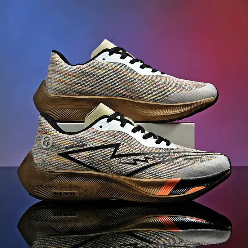 Sports Shoes Full Palm Carbon Plate – Running Shoes for Men and Women, Marathon Racing, Shock-Absorbing Athletic Training Sneakers