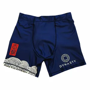 Storm Riders Elite Compression Shorts (Vale Tudo) (Navy)