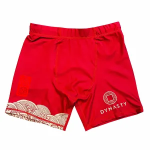 Storm Riders Elite Compression Shorts (Vale Tudo) (Red)