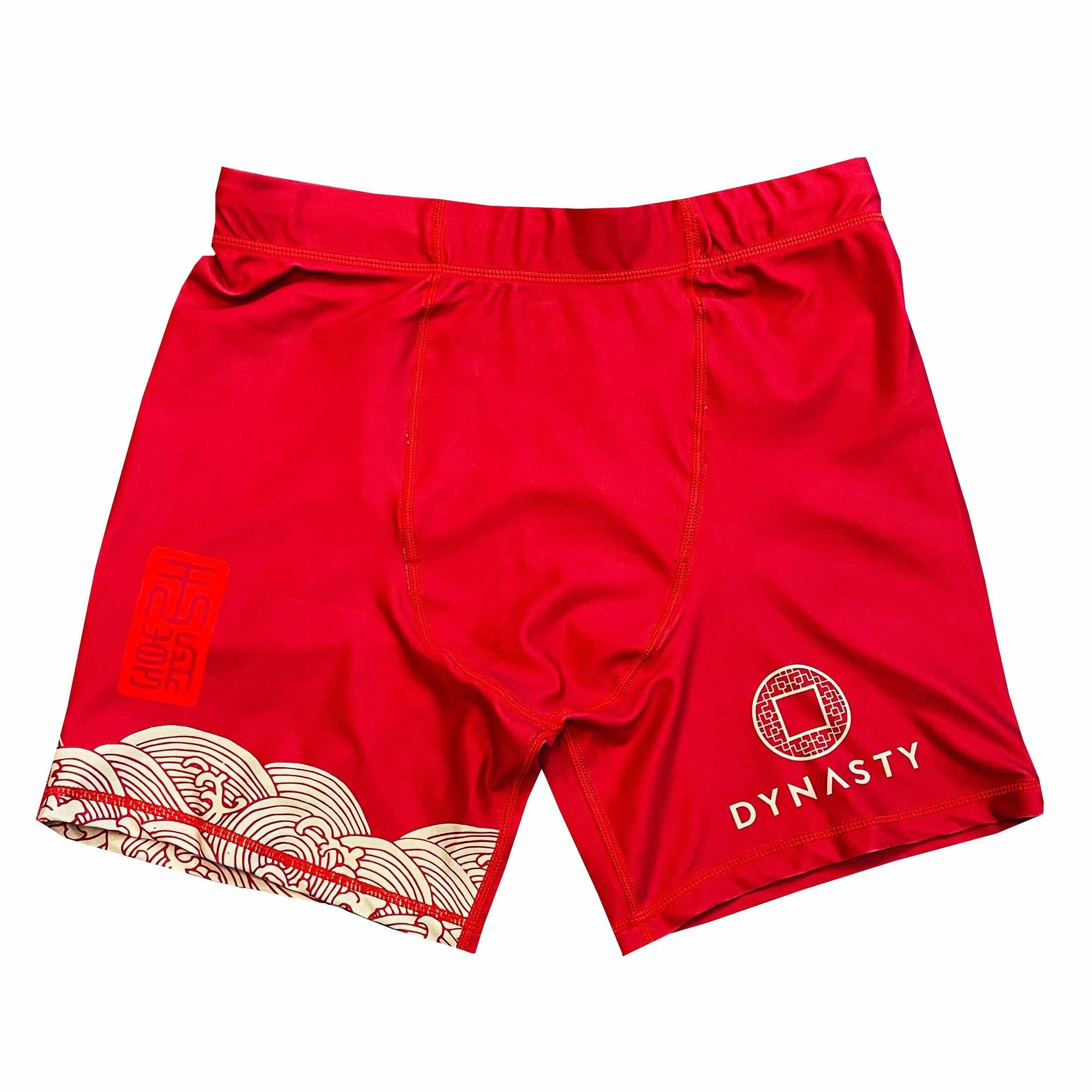 Storm Riders Elite Compression Shorts (Vale Tudo) (Red)