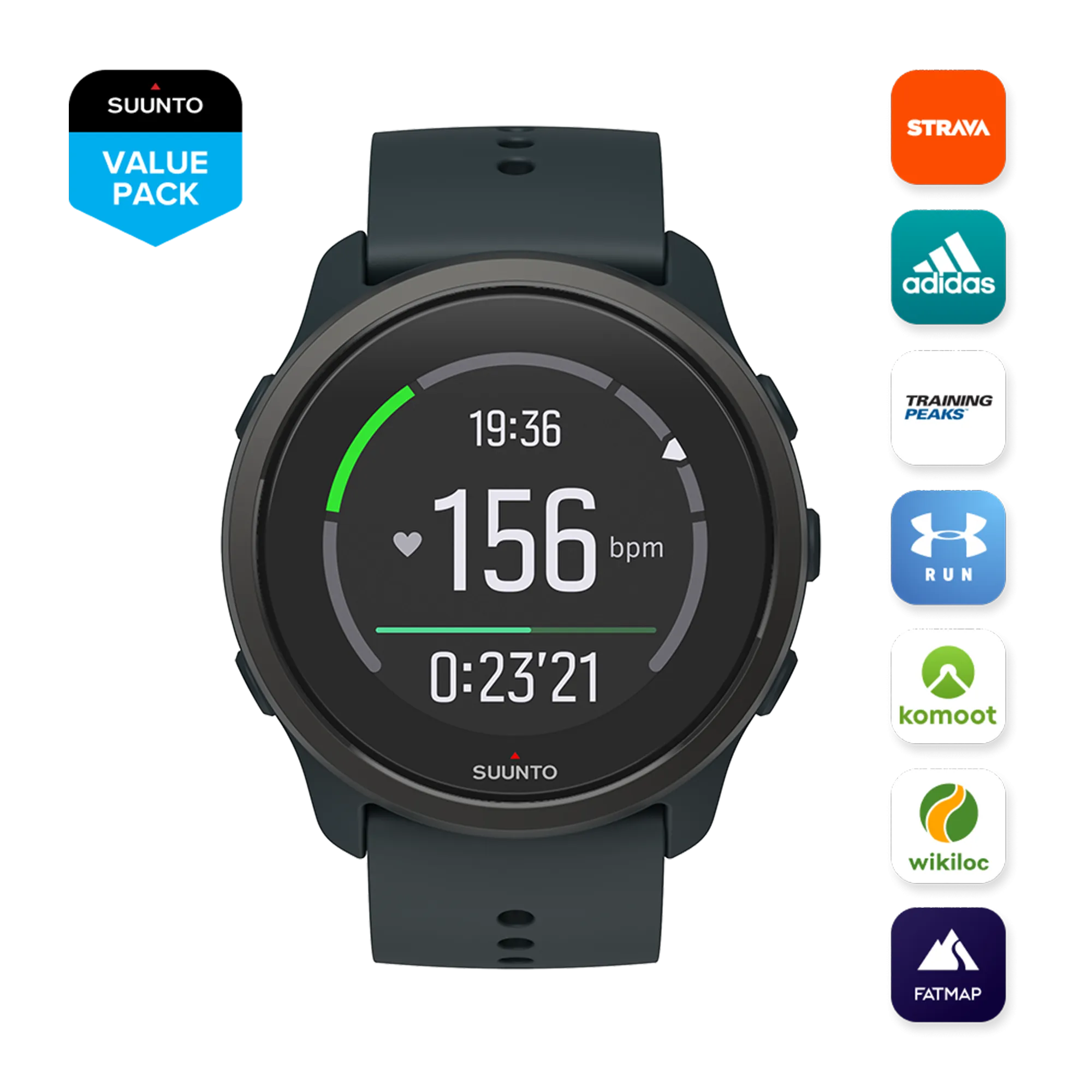 SUUNTO 5 PEAK ZH - Cave Green ( SS050745000 )