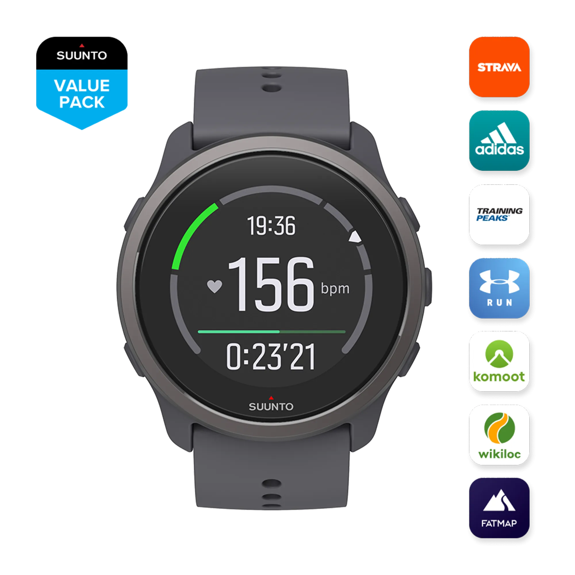 SUUNTO 5 PEAK ZH  - Dark Heather ( SS050750000 )