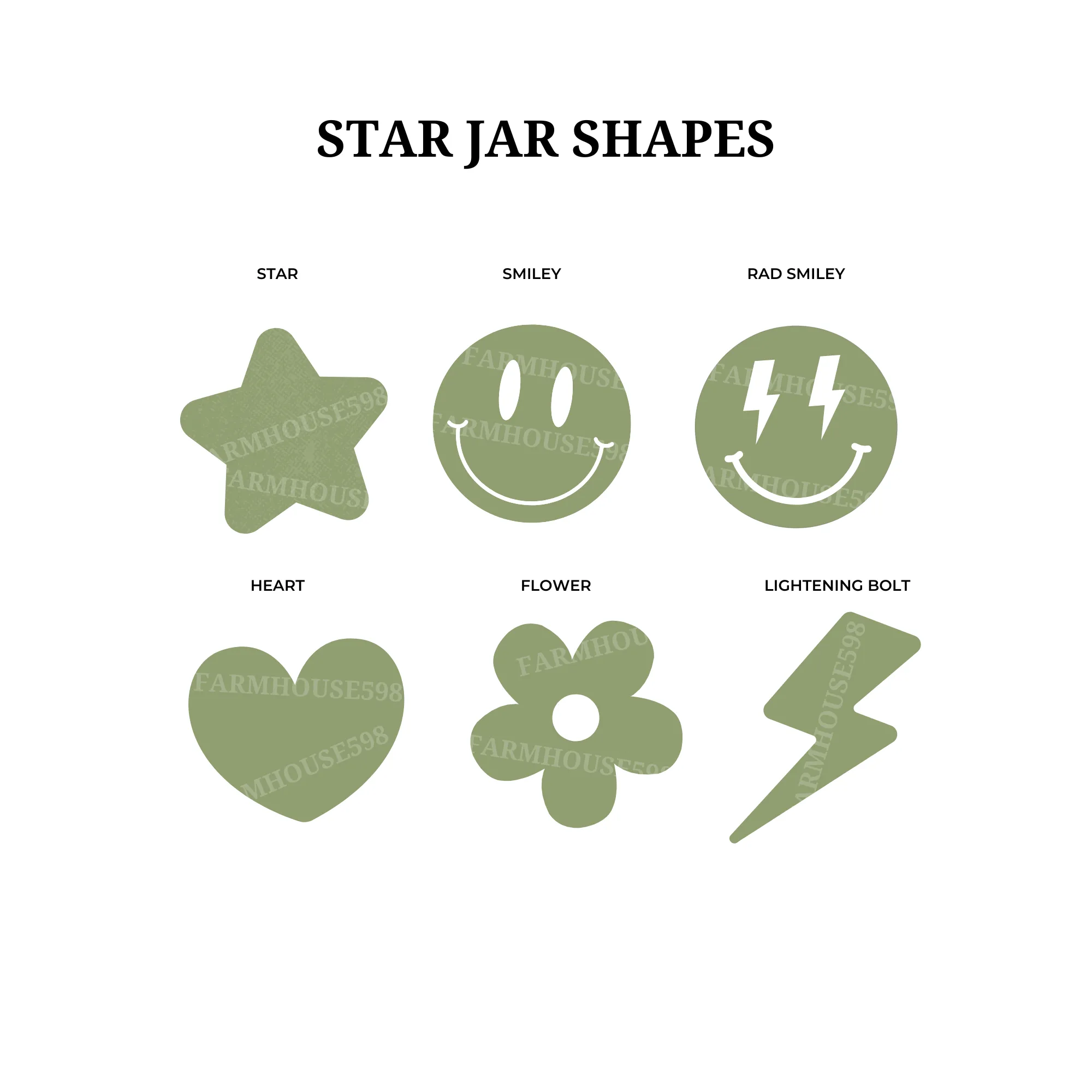 Teal the End Star Charms