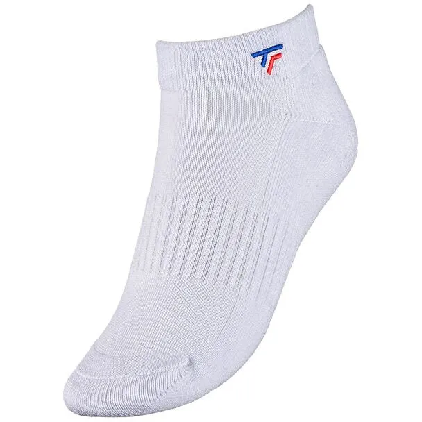 Tecnifibre Socks Low Cut 3 Pack White