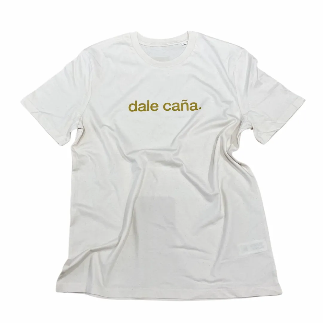 tee, dale caña. x odda, raw white