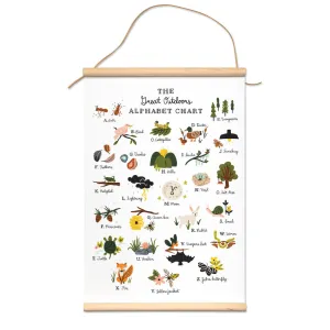 The Great Outdoors Alphabet Canvas Banner