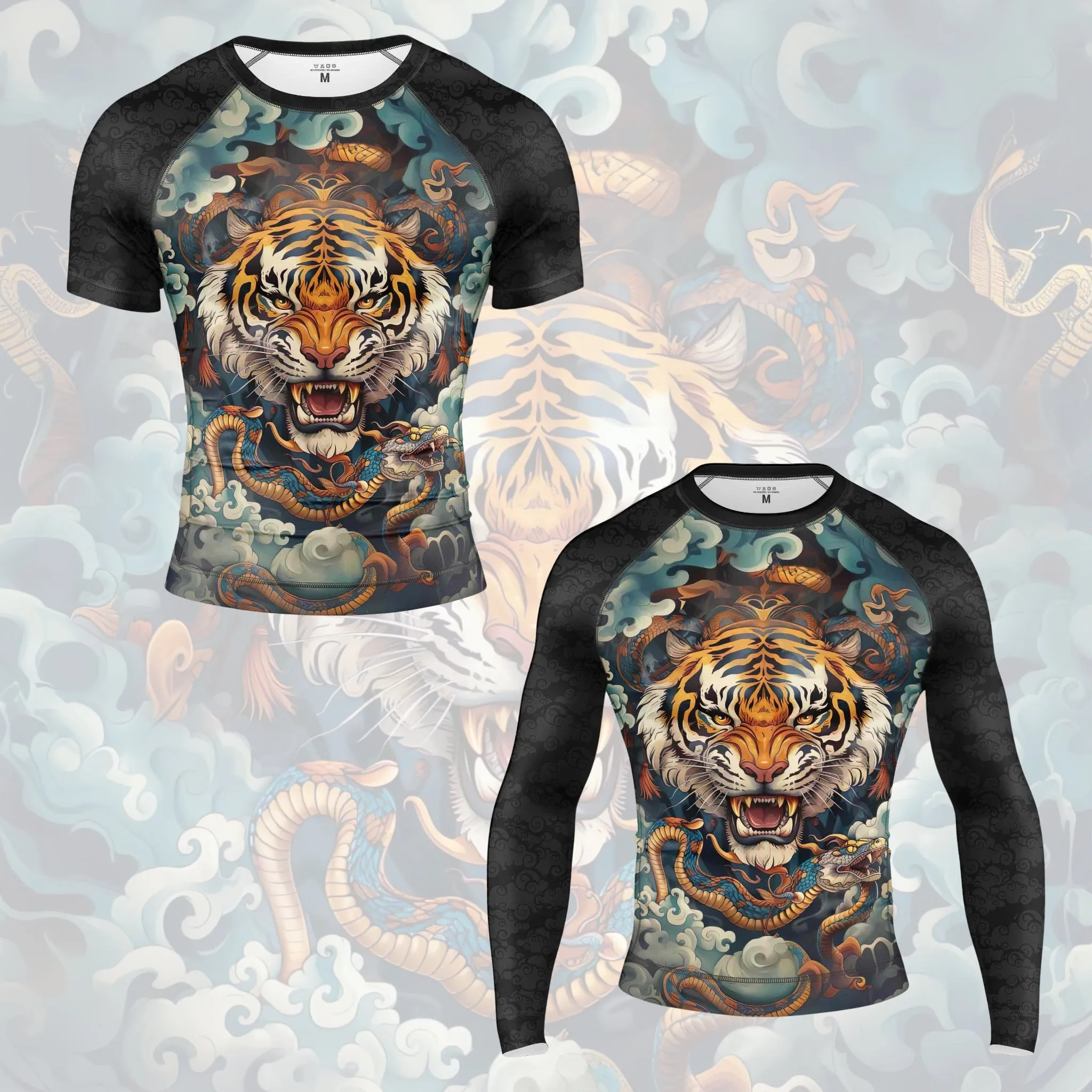 TIGER SPIRIT RASH GUARD