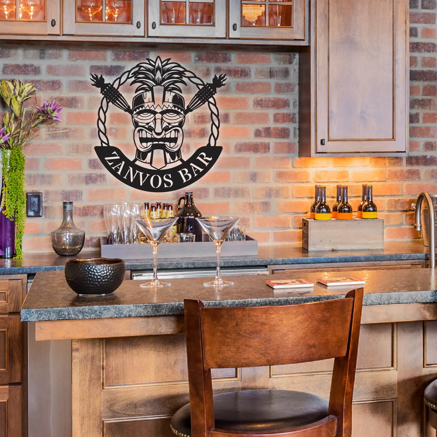 Tiki Monogram