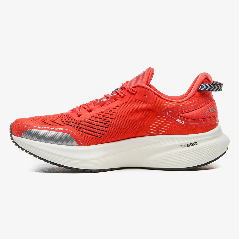 Tênis Fila Racer T2 Xtreme - Vermelho / Branco / Laranja - Feminino