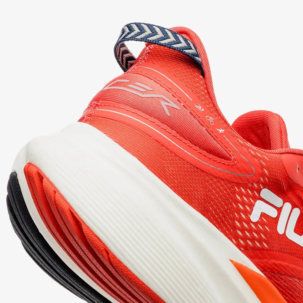 Tênis Fila Racer T2 Xtreme - Vermelho / Branco / Laranja - Feminino