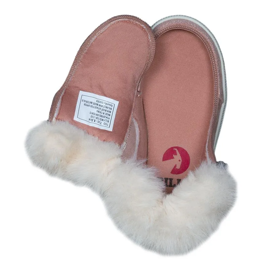Toddler Blush Shimmer Billy Mid Top Luxes