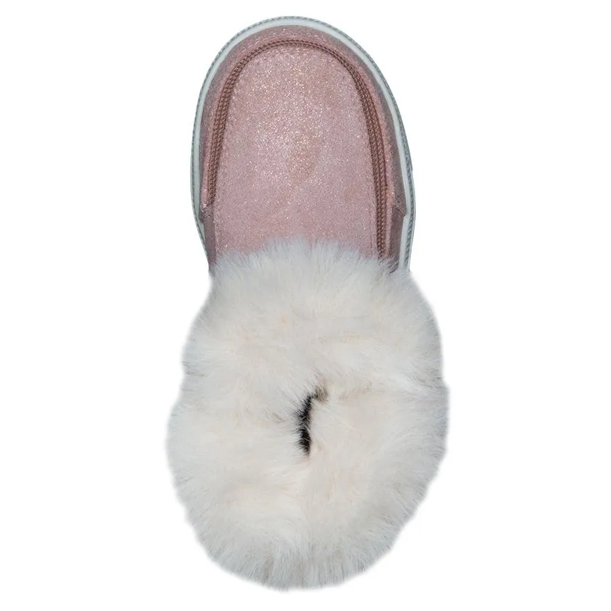 Toddler Blush Shimmer Billy Mid Top Luxes