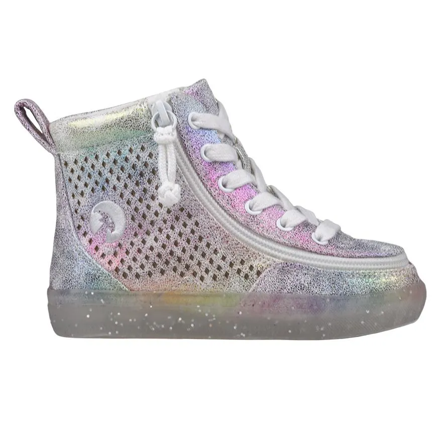 Toddler Rainbow Crackle Billy Classic Lace Highs