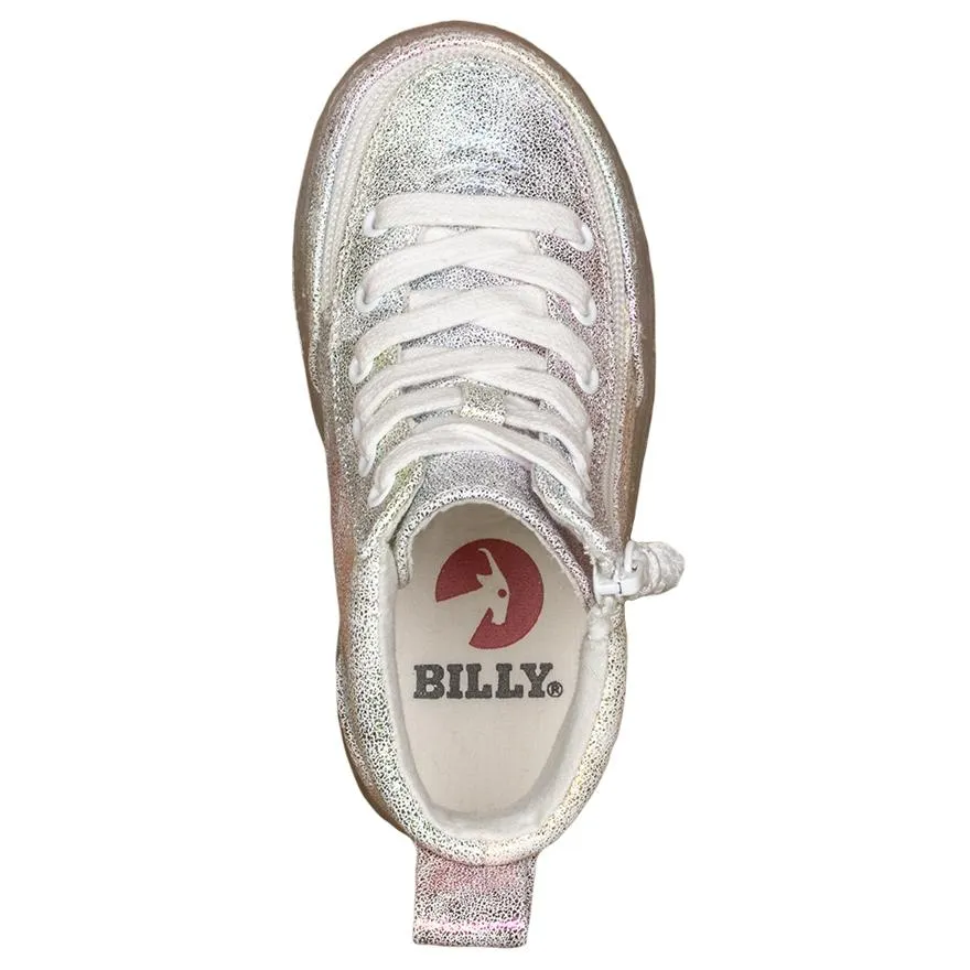 Toddler Rainbow Crackle Billy Classic Lace Highs