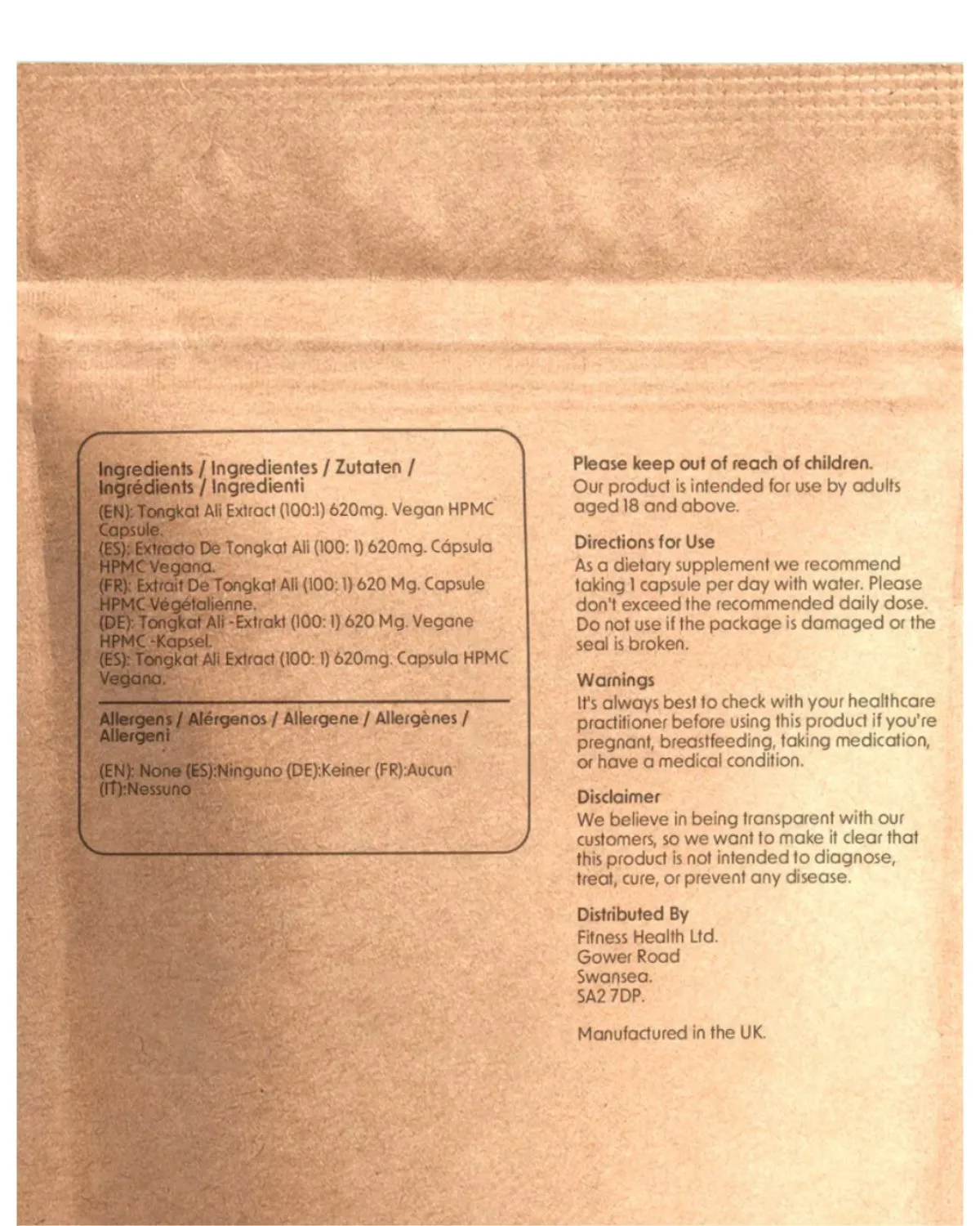Tongkat Ali Extract