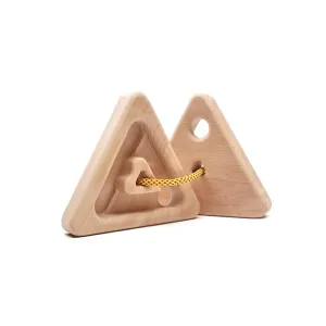 Triangle Climbing Hangboard Hang Holds for Rock Climbing Hangboard Fitness Equipment Training Climbing Easy to Carry