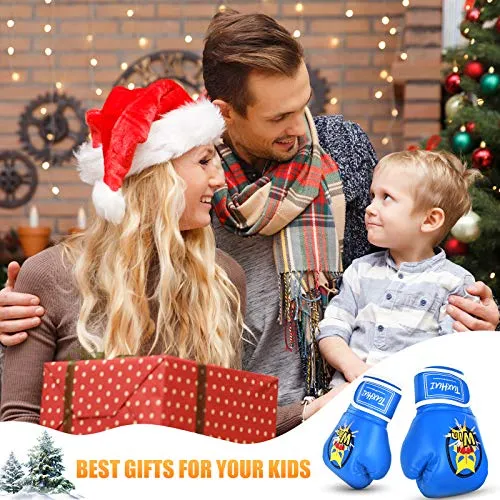 TUXHUI Kids Boxing Gloves for Kids Boys Girls Youth Age 5-12 Years Training Gloves for Punching Bag Kickboxing Muay Thai