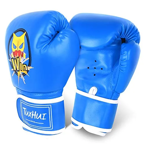 TUXHUI Kids Boxing Gloves for Kids Boys Girls Youth Age 5-12 Years Training Gloves for Punching Bag Kickboxing Muay Thai