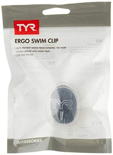 TYR Ergo Swimming Nose Clip (Black)