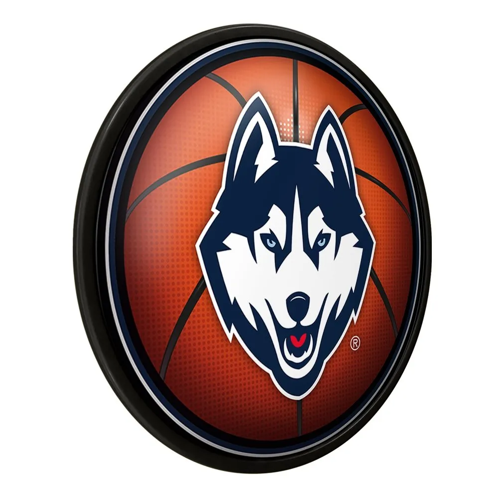 UConn Huskies: Basketball - Modern Disc Wall Sign