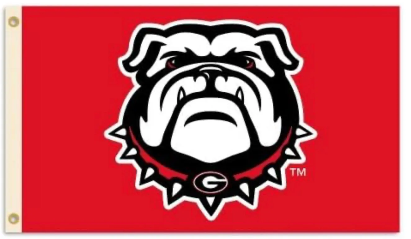 UGA 3' x 5' New Dog House Flag
