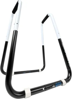 Ultimate Body Press Dip Bar Fitness Station - Adjustable Folding Dip Stand,White/Black